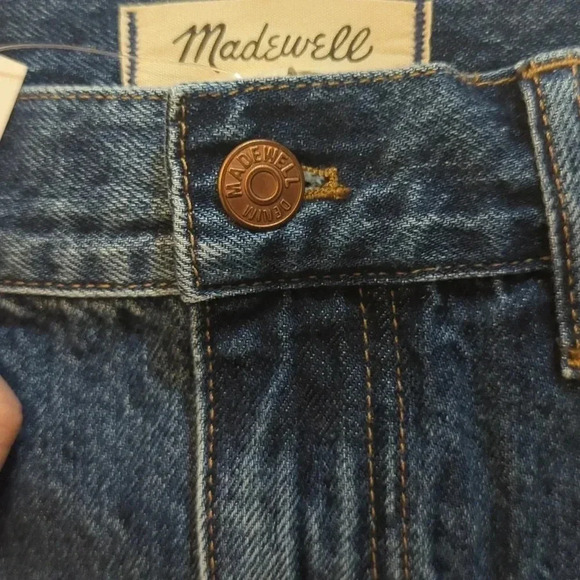 Madewell women's long Jean Skirt - Picture 6 of 9